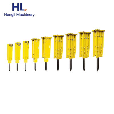 HL190 49 Ton Koparka Hydraulic Breaker Rod Hydraulic Hammer Pile Large